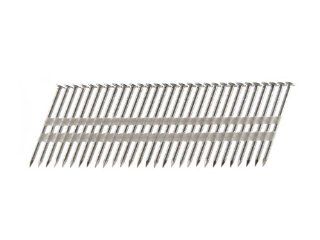 B&C Eagle A314X131RSS/22 Round Head 3 1/4 Inch x .131 x 22 Degree S304 Stainless Steel Ring Shank Plastic Collated Framing Nails (500 per box)    