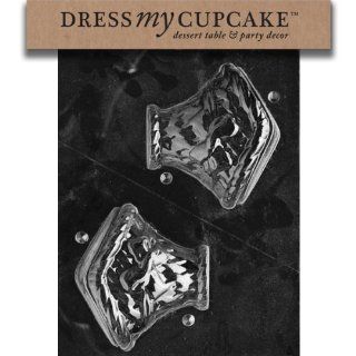Dress My Cupcake DMCE129SET Chocolate Candy Mold, Small Basket, Set of 6 Kitchen & Dining