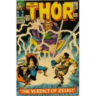 Thor #129 "1ST APPEARANCE OF Ares, Hermes, Artemis, Hephaestus AND Hera" stan lee Books