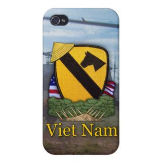 1st cavalry division vietnam veterans i iPhone 4/4S case