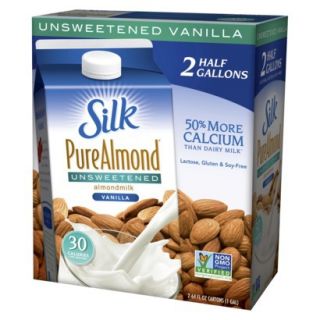 Silk Pure Almond Unsweetened Vanilla Almond Milk