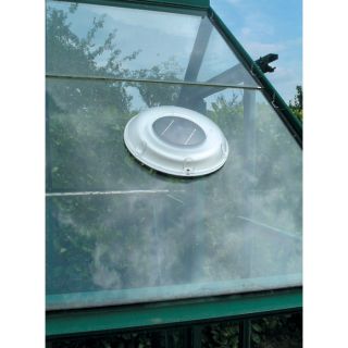 Sunforce Smart Vent 300 Stainless Steel Solar Vent with Light — Model# 81300  Ventilation