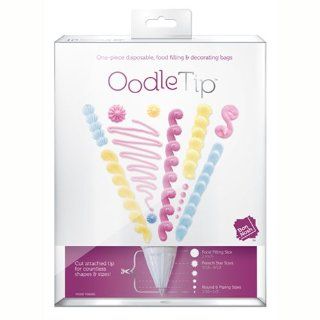 Oodle Tip Disposable Food Filling & Decorating Bags Kitchen & Dining