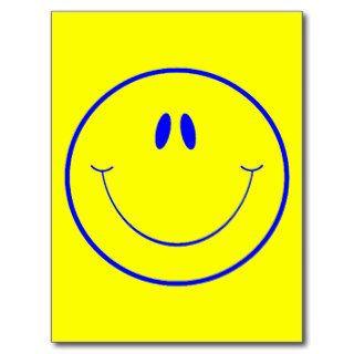 HAPPY FOREVER2 SMILEY FACE CARTOON EXPRESSIONS POST CARDS