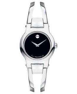 Movado Womens Amorosa Stainless Steel Bangle Bracelet Watch 24mm 0604759   Watches   Jewelry & Watches