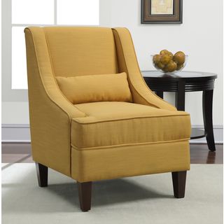 Jenny Slope French Yellow Upholstery Arm Chair Chairs