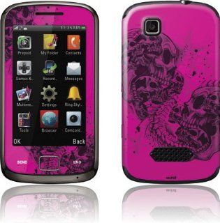 Tattoo Art   Pink Skull   Motorola EX124G   Skinit Skin Cell Phones & Accessories