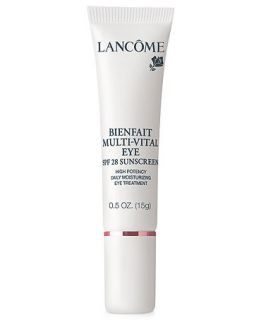 Lancme BIENFAIT MULTI VITAL EYE SPF 28 24 hour Moisturizing Eye Treatment Antioxidant and Vitamin Enriched Broad Spectrum SPF 28 Sunscreen, .5 oz   Skin Care   Beauty