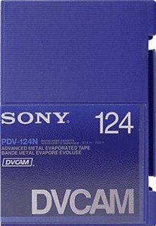 Sony PDV 124N   DV tape   1 x 124min [Electronics] Computers & Accessories