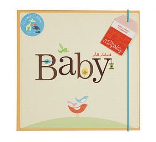 all about baby journal by olivia sticks with layla