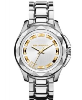Karl Lagerfeld Unisex Stainless Steel Bracelet Watch 44mm KL1004   Watches   Jewelry & Watches