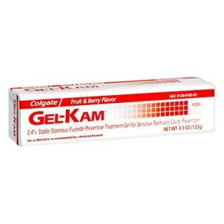 PACK OF 3 EACH GEL KAM .4% FRUIT/BERRY 122GM PT#126016593 Health & Personal Care