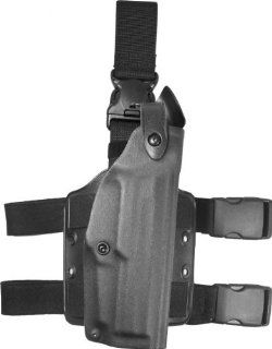 Safariland 6005 SLS Tactical Holster w/Quick Release Leg Harness, Black, Right Hand, 6005 94 121  Gun Holsters  Sports & Outdoors