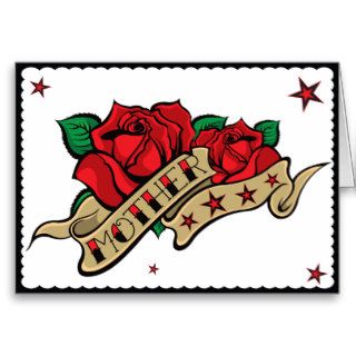 Tattoo Rose Mother Cards