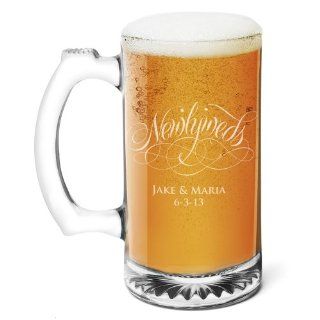 "Newlyweds" Personalized Beer Mug  