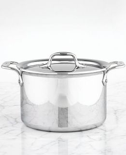 All Clad Stainless Steel 4.5 Qt. Covered Soup Pot   Cookware   Kitchen