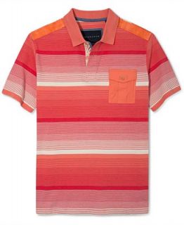 Sean John Shirt, Multi Fine Stripe Polo Shirt   Polos   Men