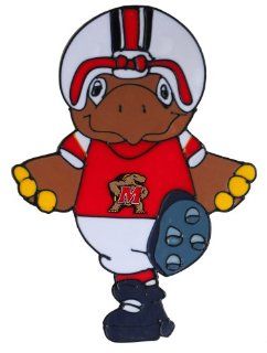 Maryland Terrapins Mascot Window Cling  Sports Fan Decals  Sports & Outdoors