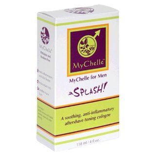 Mychelle Mychelle For Men Splash, Aftershave Toning Cologne, 4 Fl oz (118 ml)  Chamomile Cologne  Beauty