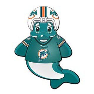 SC Sports Miami Dolphins Mascot Window Cling  Set of 2 Set of 2  Automotive Decals  Sports & Outdoors