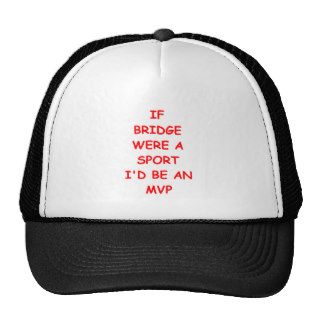 duplicate bridge trucker hats