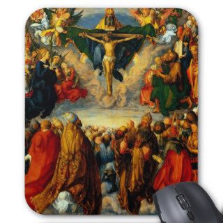 The crucifixion of Jesus Mouse Pads