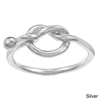 La Preciosa Sterling Silver Love Knot Ring La Preciosa Sterling Silver Rings