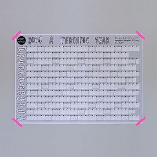 2014 terrific year planner by veronica dearly
