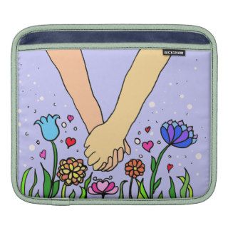 Romantic Holding Hands   dating / anniversary gift iPad Sleeves