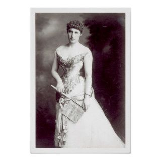 Lily Langtry (1853 1929) performing at the Haymark Print