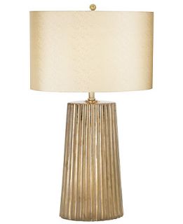 Pacific Coast Oval Inverted Flute Ceramic Table Lamp   Lighting & Lamps   For The Home