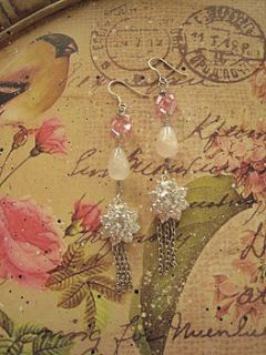sterling silver rhinestone sparkle earrings by ilu