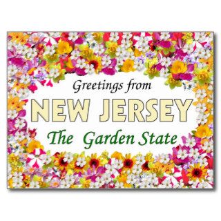 Greetings New Jersey Post Cards