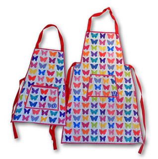 butterfly aprons for kids and adults by catching stars