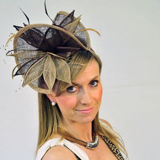 sinamy twist fascinator by eureka and nash