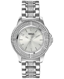 Versus by Versace Watch, Womens Tokyo Crystal Accent Stainless Steel Bracelet 38mm SH712 0013   Watches   Jewelry & Watches
