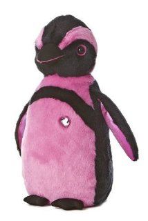 Aurora World Girlz Nation Pink Spotted Penguin Plush, 12" Toys & Games