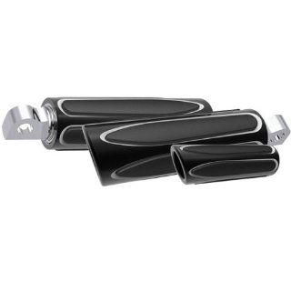 Arlen Ness Footpegs   Deep Cut Comfort   Black 06 116 Automotive