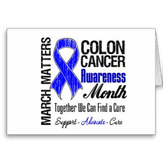 March Matters   Colon Cancer Awareness Month Cards