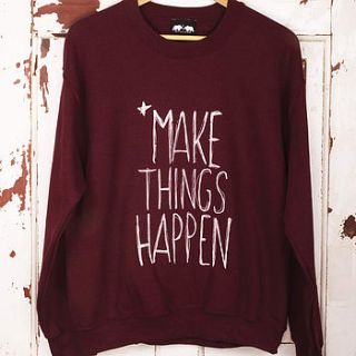make things happen jumper by don't feed the bears