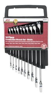 Ace 10 Pc Metric Combination Wrench Set (2024511)   Box End Wrenches  