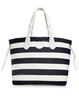 Dooney & Bourke Nylon Stripe Shopper   Handbags & Accessories