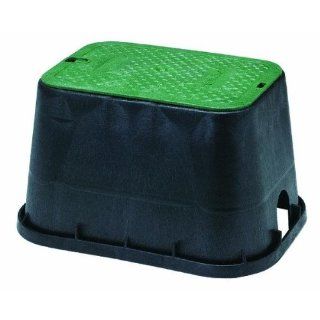 NDS 113BC Standard Series Valve Box Cover, 14 Inch by 19 Inch, Black/Green  Flush Valves  Patio, Lawn & Garden