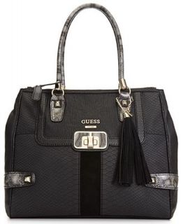 GUESS Handbag, Attis Fancy Satchel   Handbags & Accessories