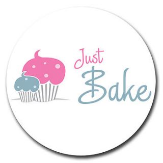 corporate logo cupcake toppers by just bake