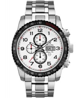 Bulova Mens Chronograph Precisionist Stainless Steel Bracelet Watch 39mm 96B183   Watches   Jewelry & Watches