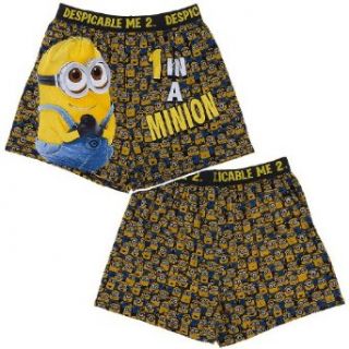 Despicable Me 2 One in a Minion Boxer Shorte (Mens EXTRA LARGE) Clothing
