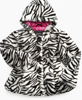 Hawke & Co. Kids Jacket, Girls and Little Girls Zebra Coat   Kids