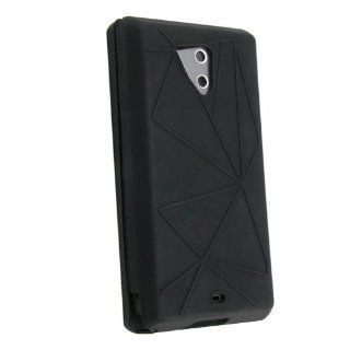 HTC Fuze / Touch Pro GSM (AT&T) Black Premium Silicone Skin Case Cover Cell Phones & Accessories