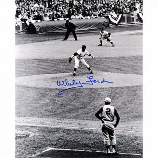 Steiner Sports 8" x 10" Whitey Ford Signed 1961 World Series Photo